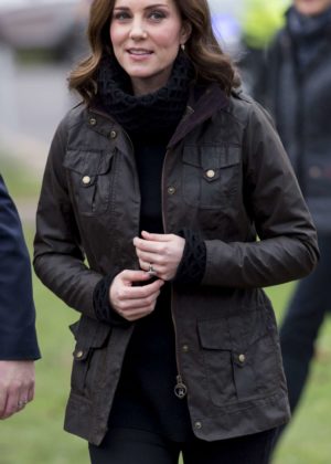 Kate Middleton - Visits the Robin Hood Primary School in London